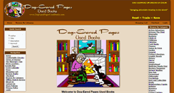Desktop Screenshot of dogearedpagesusedbooks.com